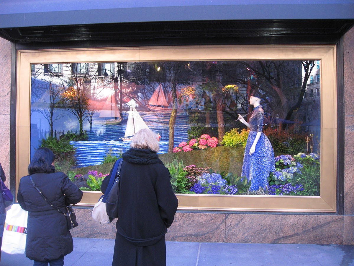 Scenic Art Window Display fabrication