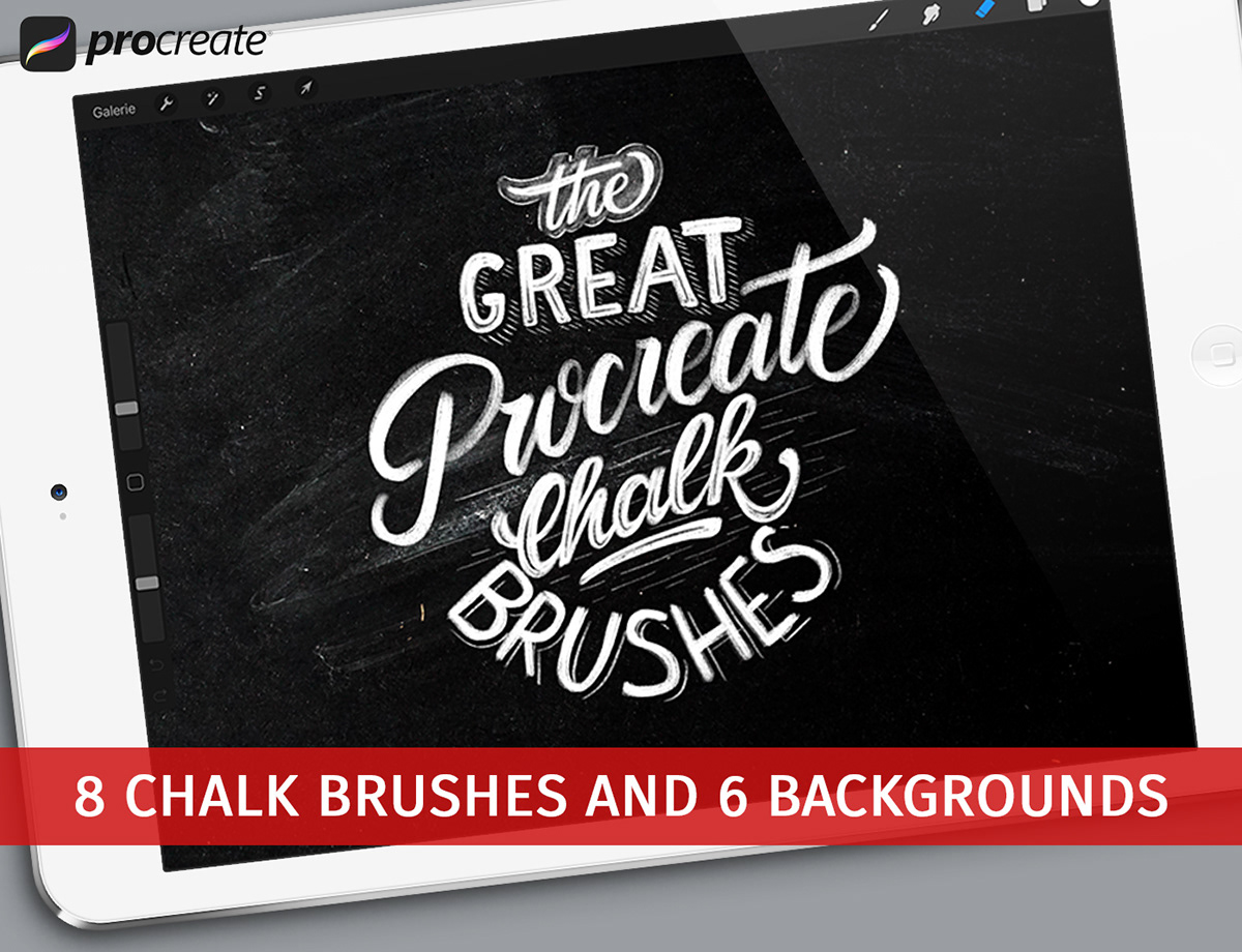 free Procreate custombrush brush Handlettering lettering freebrush ipadpro design