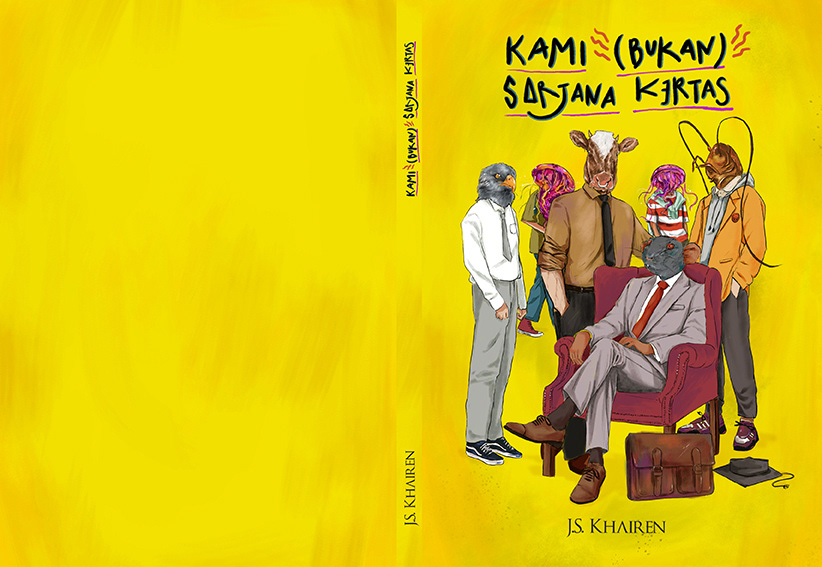 book bookcover coverbuku ILLUSTRATION  illustrationbook jskhairen kamibukansarjanakertas novel