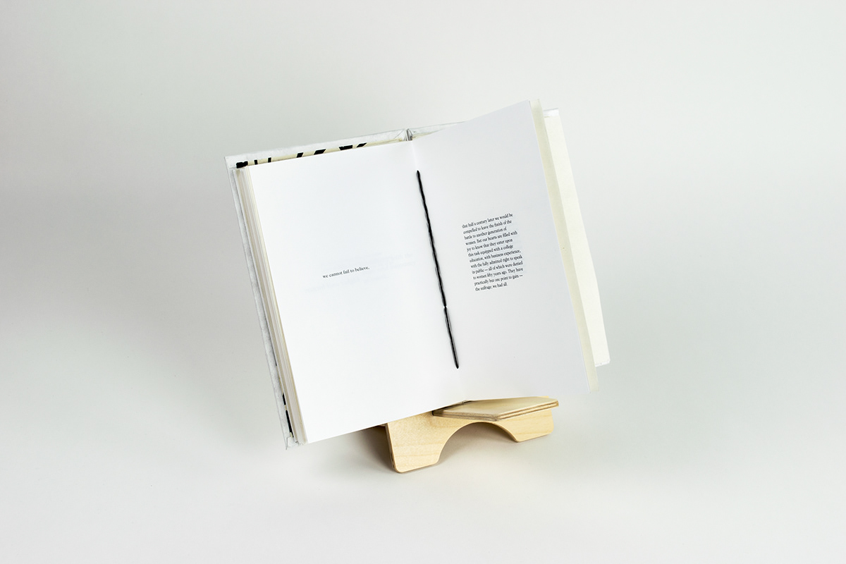 feminism book design print design  typography   book