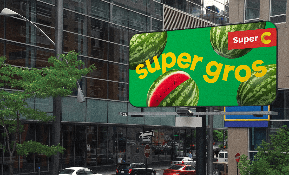Advertising  billboard family Food  Grocery identity print Retail super Supermarket