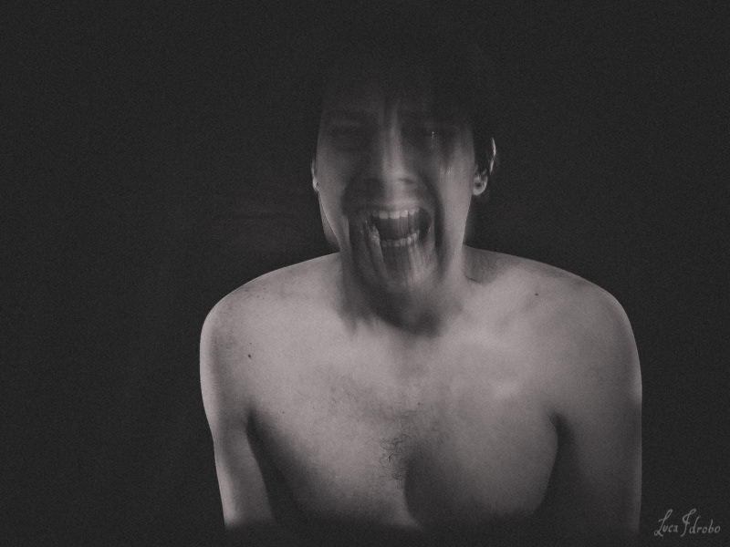 deformation self-portrait long-exposure Francis Bacon