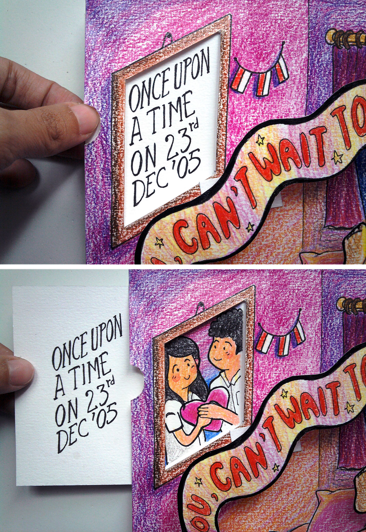 paper engineering Long Distance Relationship anniversary funatiko pop-ups bandung indonesia craft