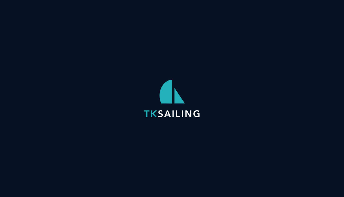 logo brand ID Branding blue light blue Sail Sail boat