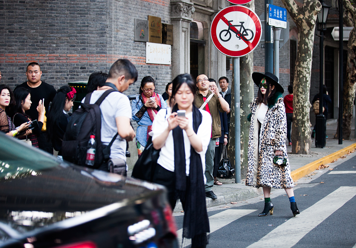 Canon 5D MarkII street style shanghai fashion week