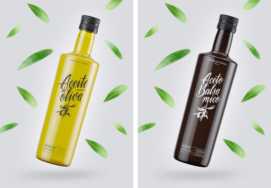 Olive Oil Balsamico olive bottle
