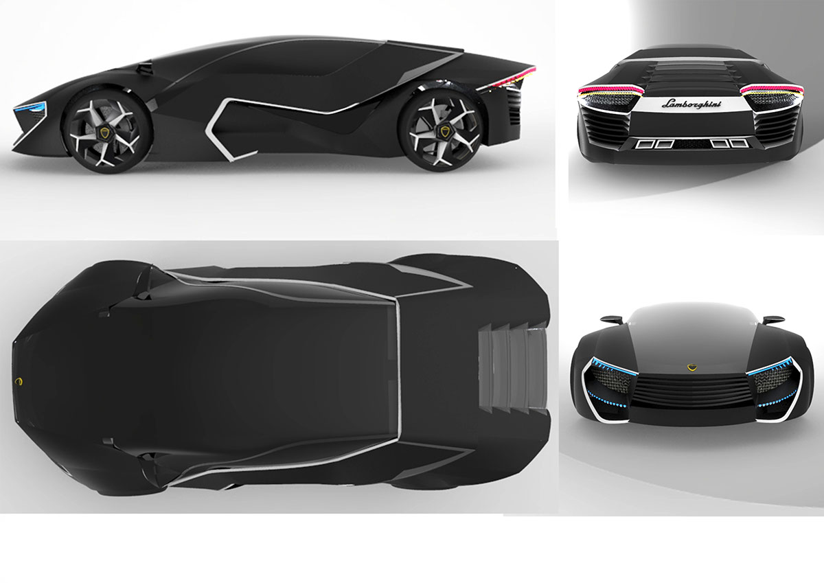 car design concept car Renders Transportation Design Sportscar Alias Model keyshot photoshop IED Turin