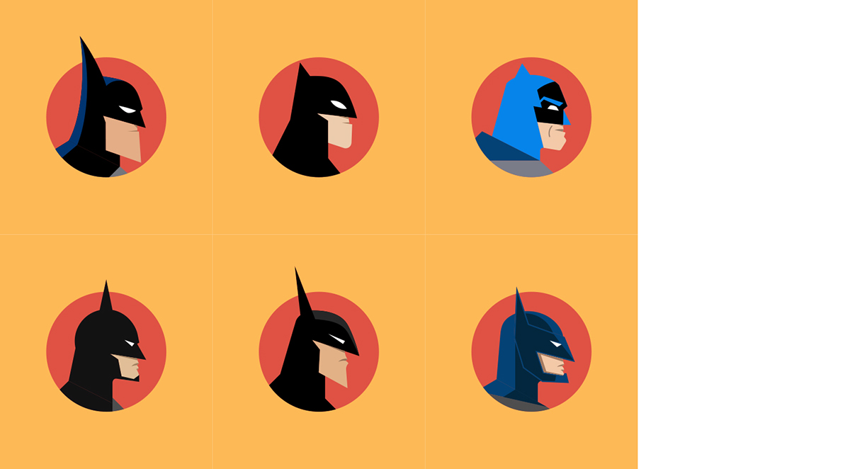 batman comics Bats geometric icons Movies Cartoons tv Minimalism elseworlds poster