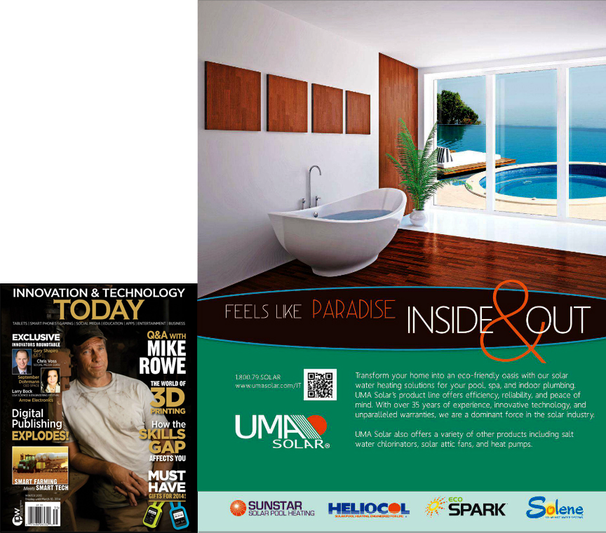 brochure magazine Magazine Ad Layout