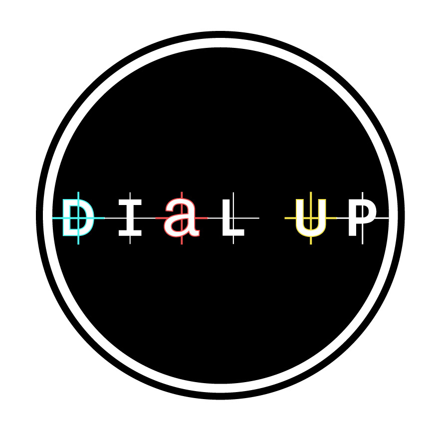dial up Q Nightclub Logo Design logo aric atienza aric Atienza