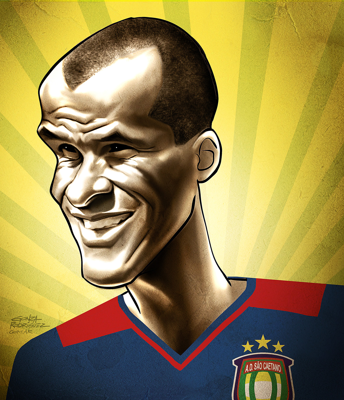 caricature   soccer football magazine Futbol caricatura messi Neymar pele maradona Placar El Grafico iniesta Barca FourFourTwo