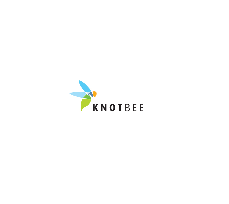 logo design knot bee