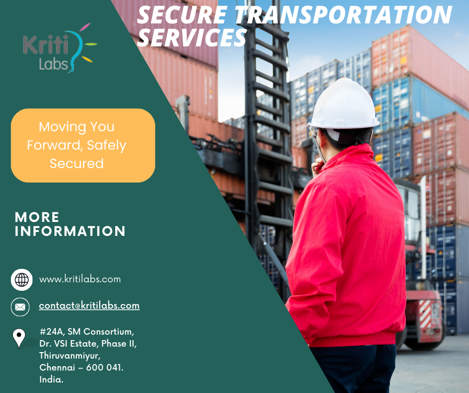 secure transportation Secure Logistics secure storage