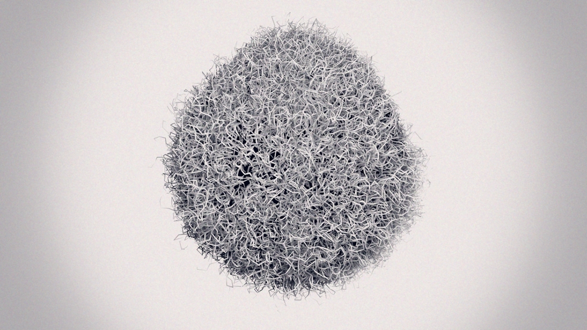 spheres fluid abstract 3D visual motion Space dark ambient cinema 4d