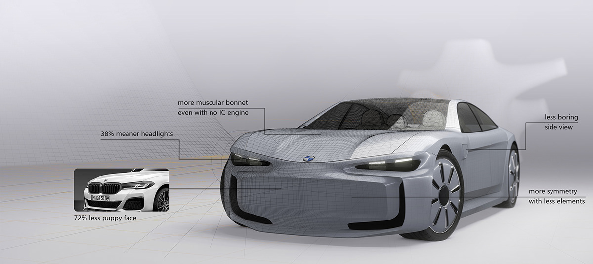 BMW car car design vision
