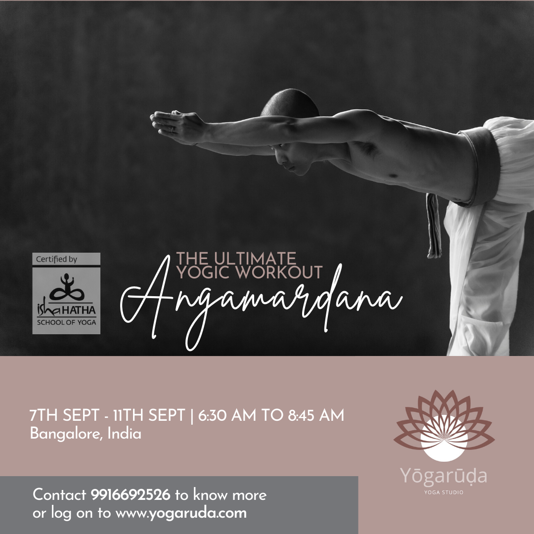 Advertising  branding  graphic design  logo yoga studio yogaruda