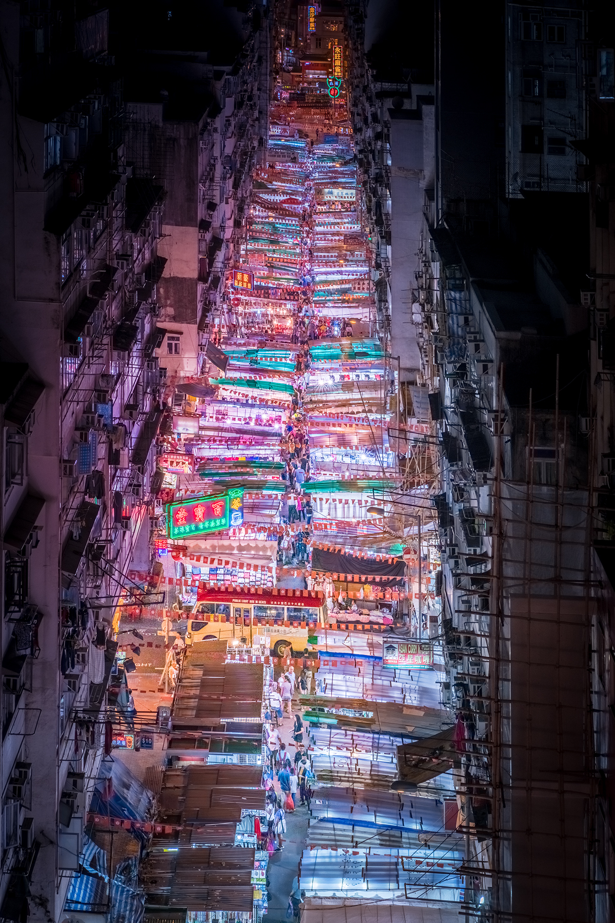 Hong Kong Shenzhen china Cyberpunk street photography neon night architecture