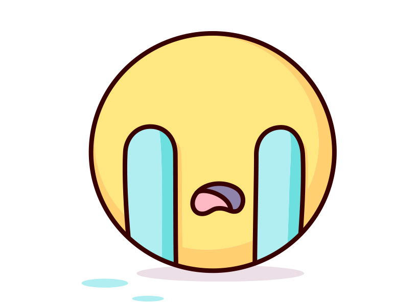Emoji sad happy Fun cute Playful branding  tech pencil cheerful