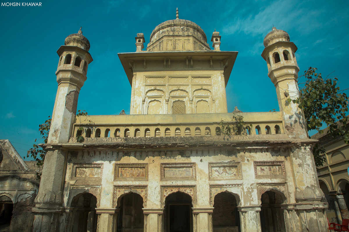 architectural photography gurdwara Old Architecture Pakistan religion sikhism temple tourism Travel fresco
