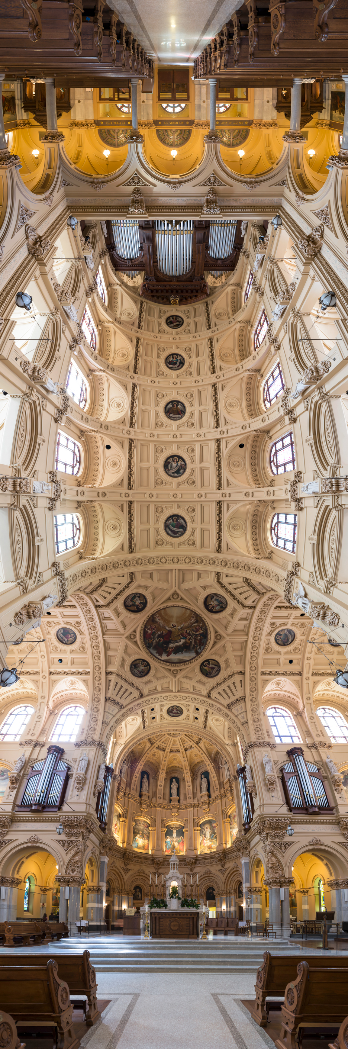 church New York richard silver panorama Nikon D800 photoshop catholic church religion religious Manhattan New York church interiors Trinity Church riverside church Jesus Christ