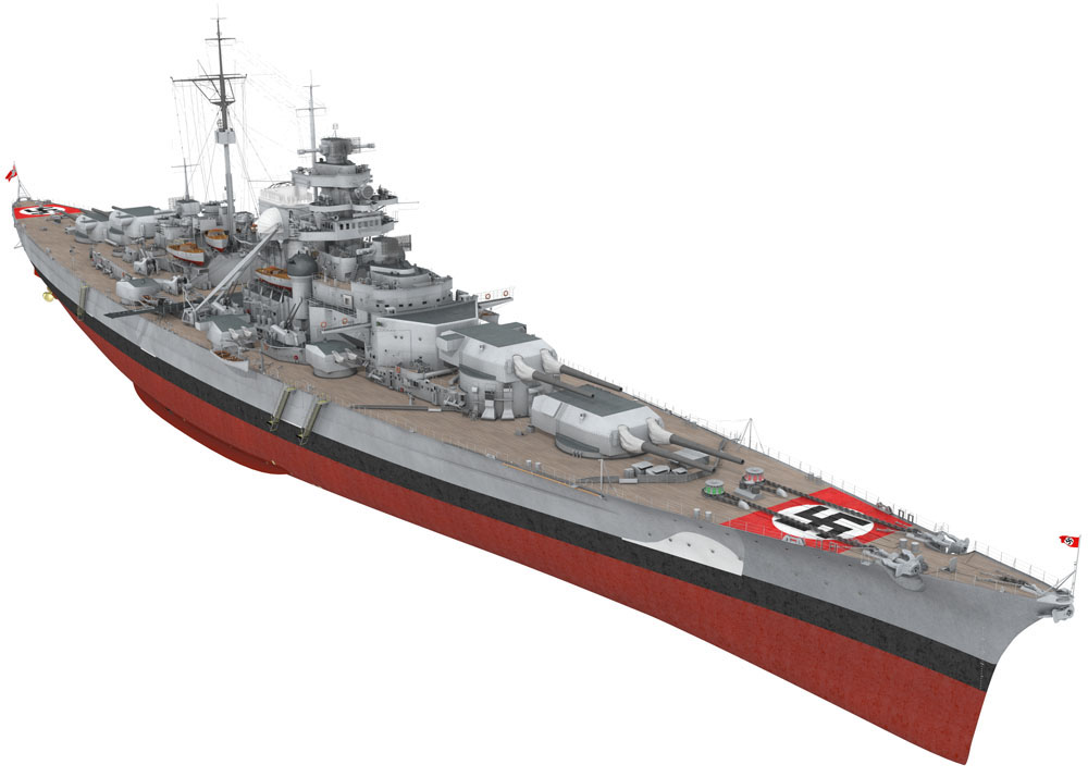 Battleship Bismarck.