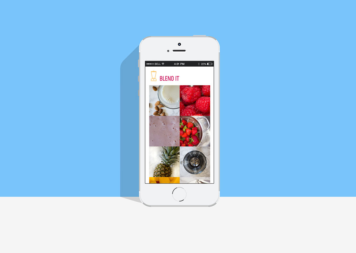 Adobe Portfolio directory smoothies Web Design  Photography  Food  Health user experience