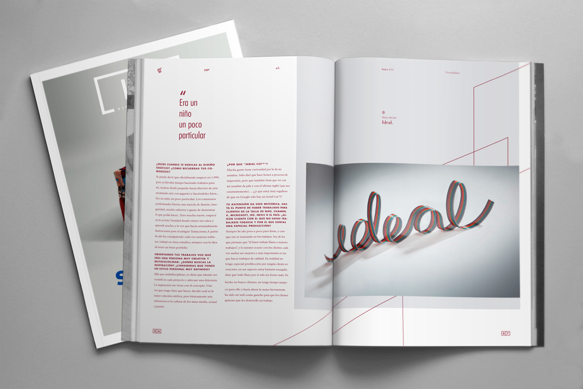 Diseño editorial 180ª magazine