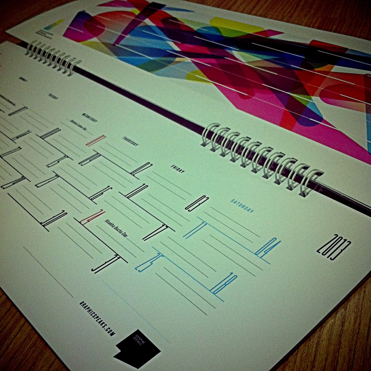 grid  pattern  design typo planner print gift new year