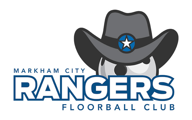 logo floorball sports sport crest hockey floor hockey blue star ranger crest logo ranger logo Sports logo