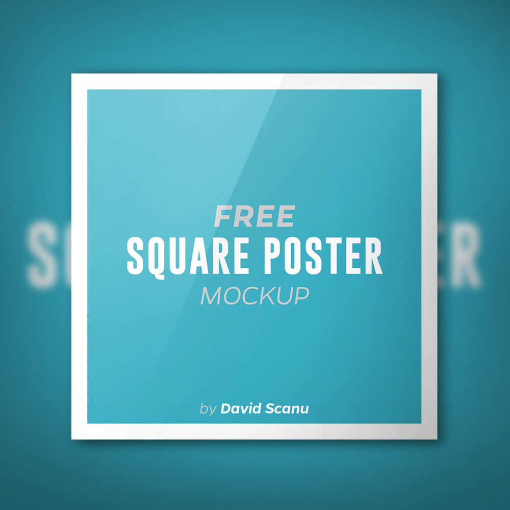 Mockup mock-up square