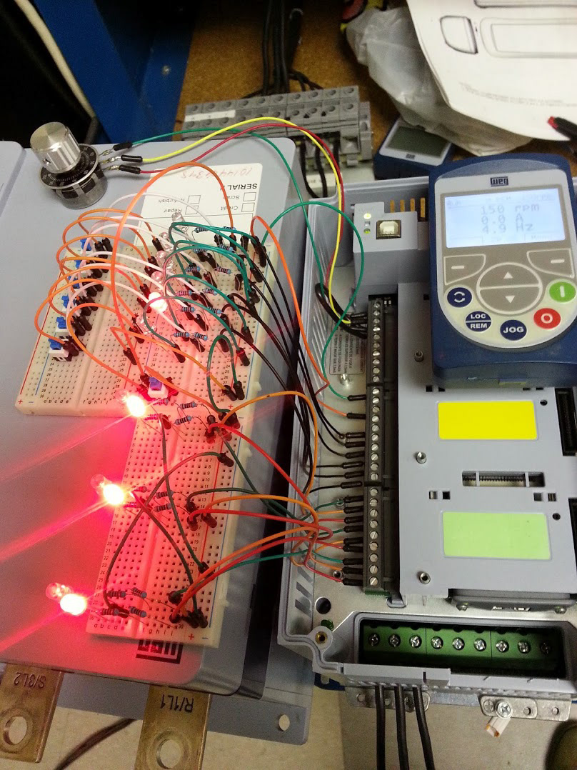 electrical circuit board power VFD