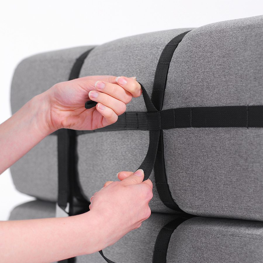 odesd2 ukraine sofa gray textile furniture modular Minimalism minimal