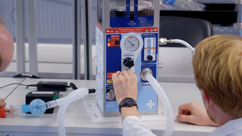 COVID-19 design emergency medical device Engineering Mechanical Design medical device pandemic ventilator