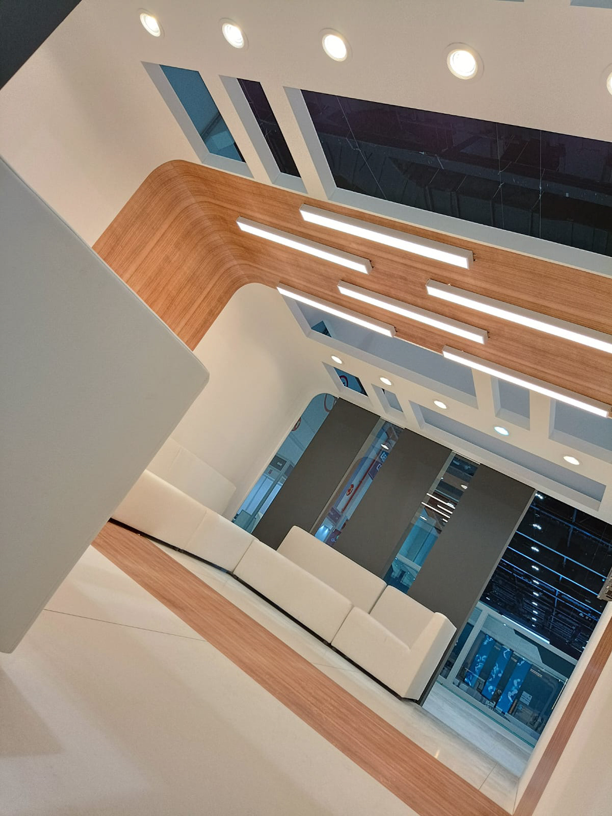 architecture indoor modern visualization