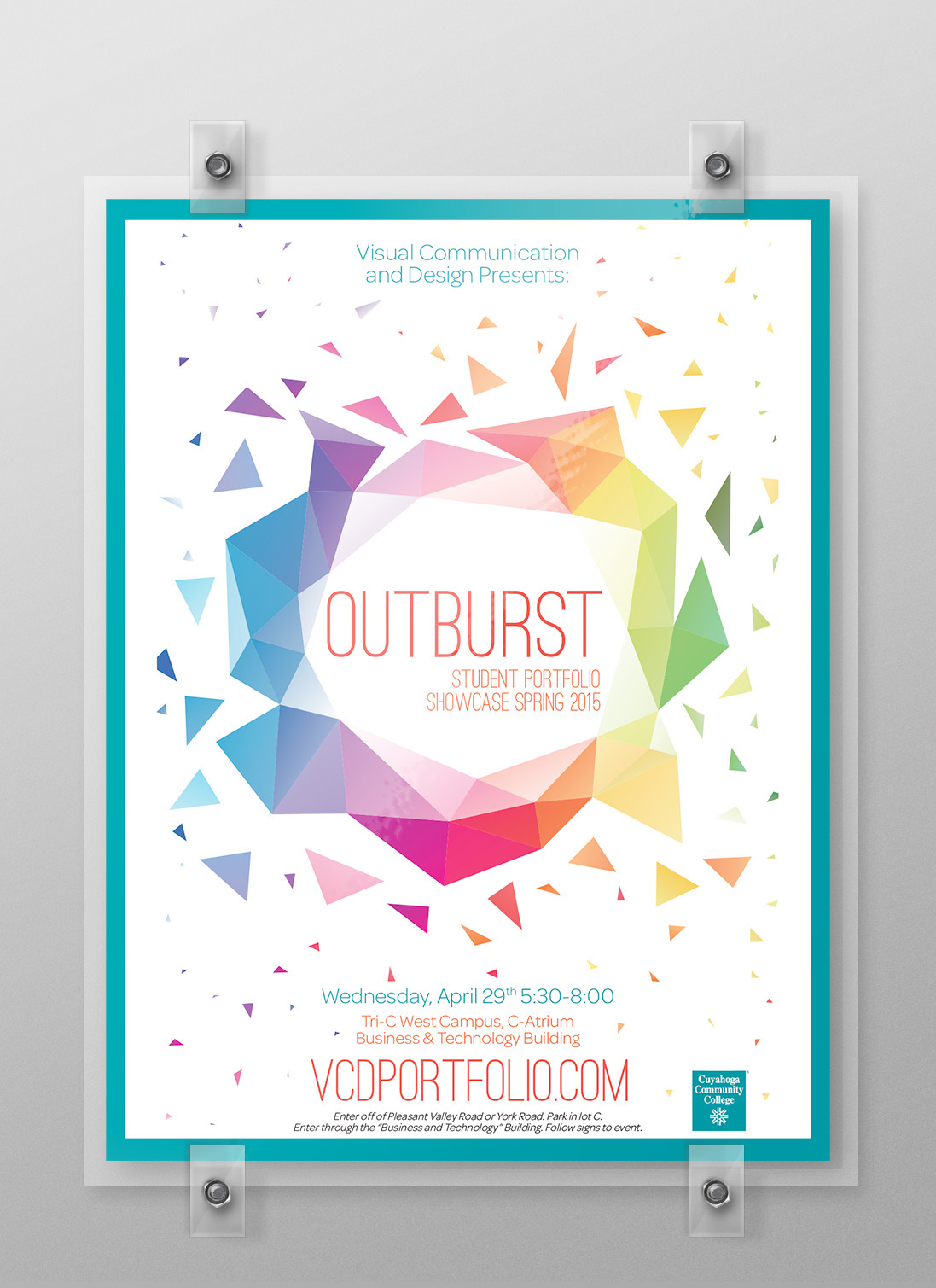 Outburst Student Portfolio Showcase Spring 2015 Theme on