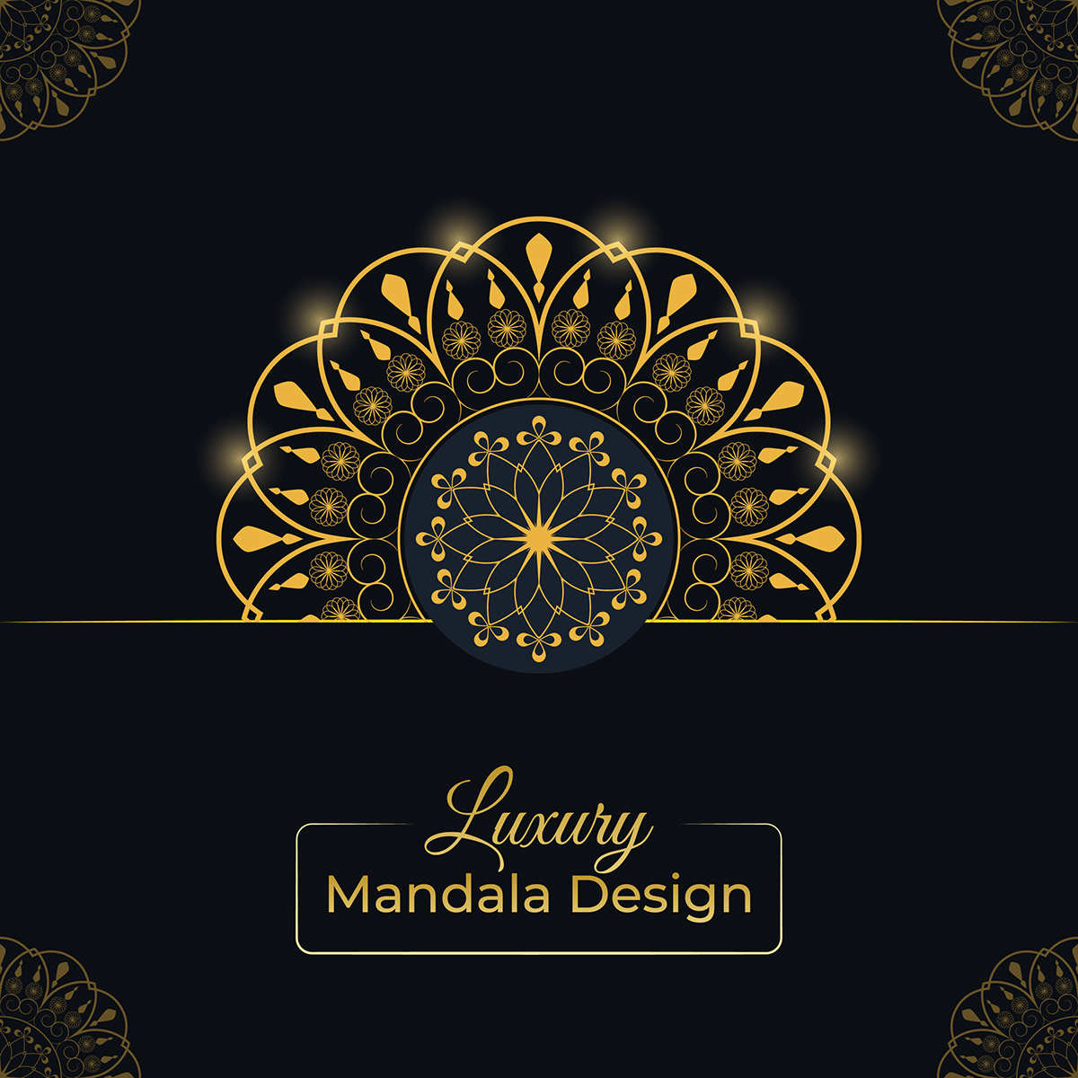 ILLUSTRATION  design Mandala pattern vector adobe illustrator Graphic Designer Advertising  marketing   post