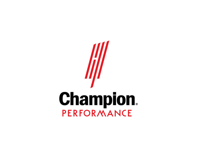 champion Performance new logo products supplement sport Logotype strong red muscle Dynamic modern