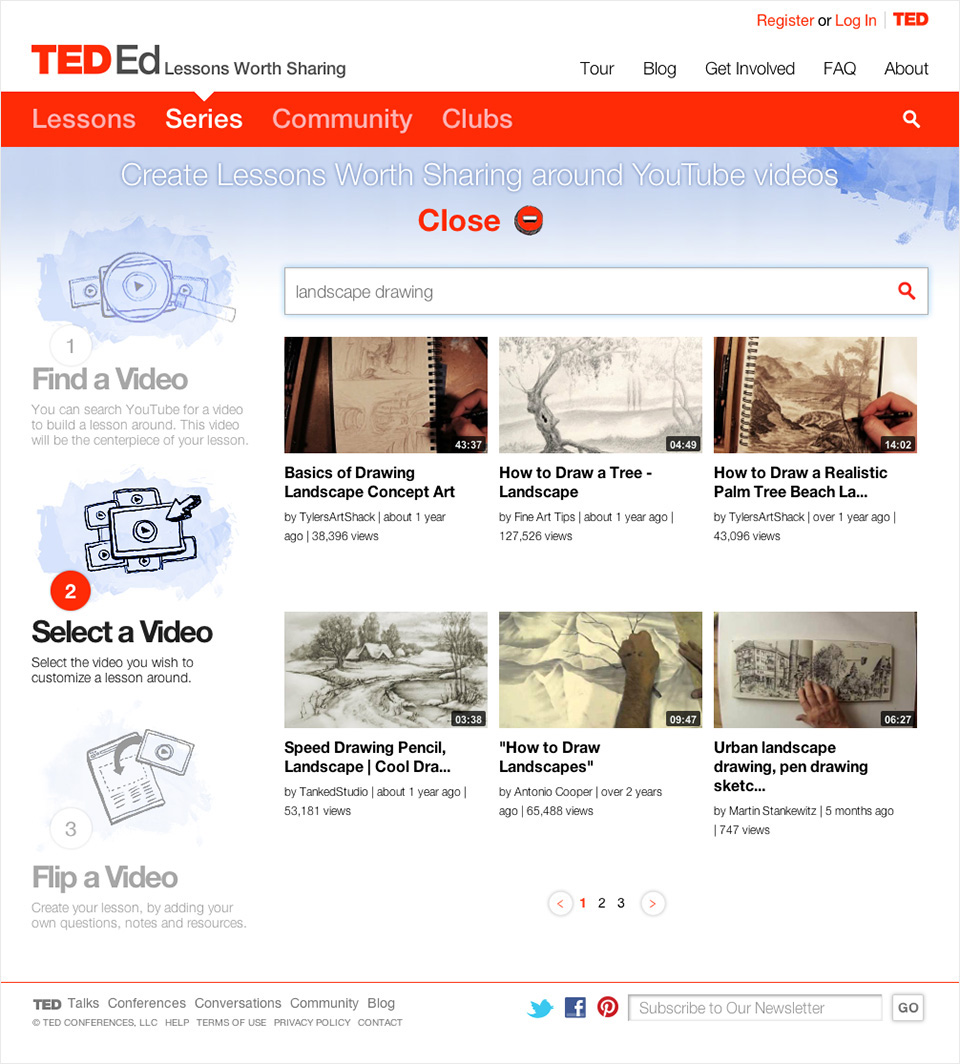 Adobe Portfolio TED Ed Education TED ILLUSTRATION  school Technology video Platform lessons seso media group