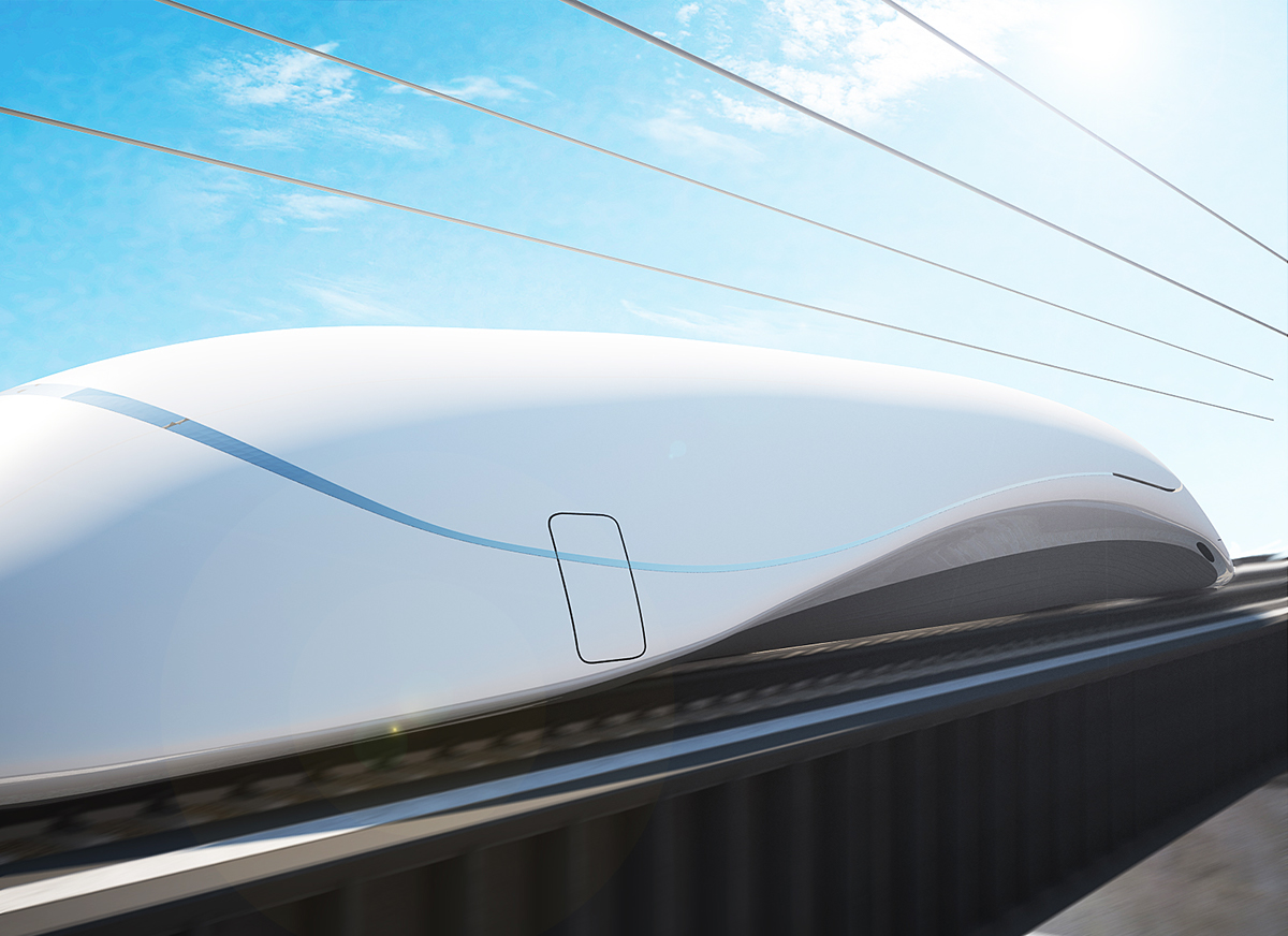 high speed train train design Almasov Aibek concept