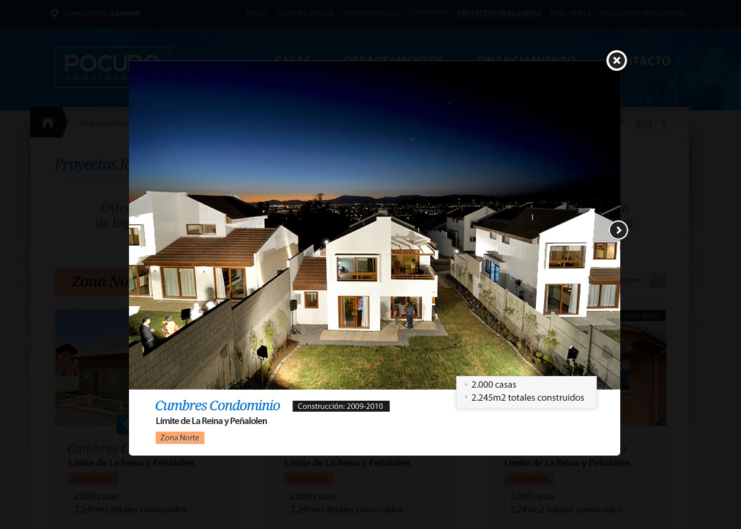 movil  UI GUI Diseño web  inmobiliaria