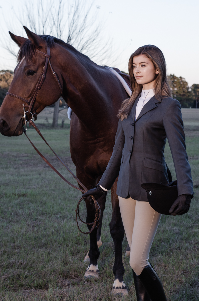 environmental portraits Commercial Photography modeling tests equestrian horse hanoverian kylie wilkens enrique samson