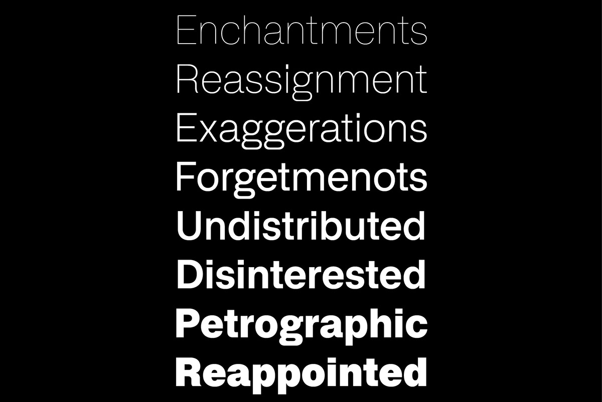 Typeface sans font typography   graphic design  sans serif type design letters type print