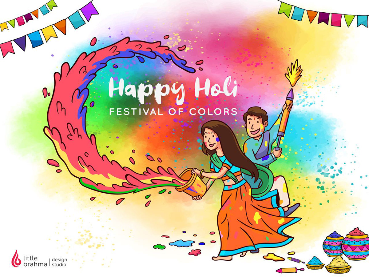 holi celebrations festival indian