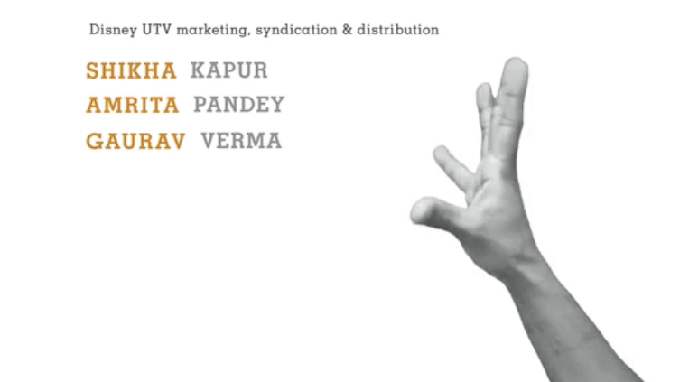 barfi vfx movie Title Bollywood sign language SAIC India graphic adobeawards