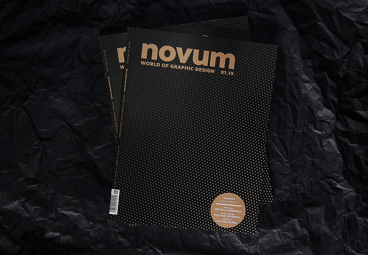 maan design novum magazine pattern halftone january porto Portugal moire print