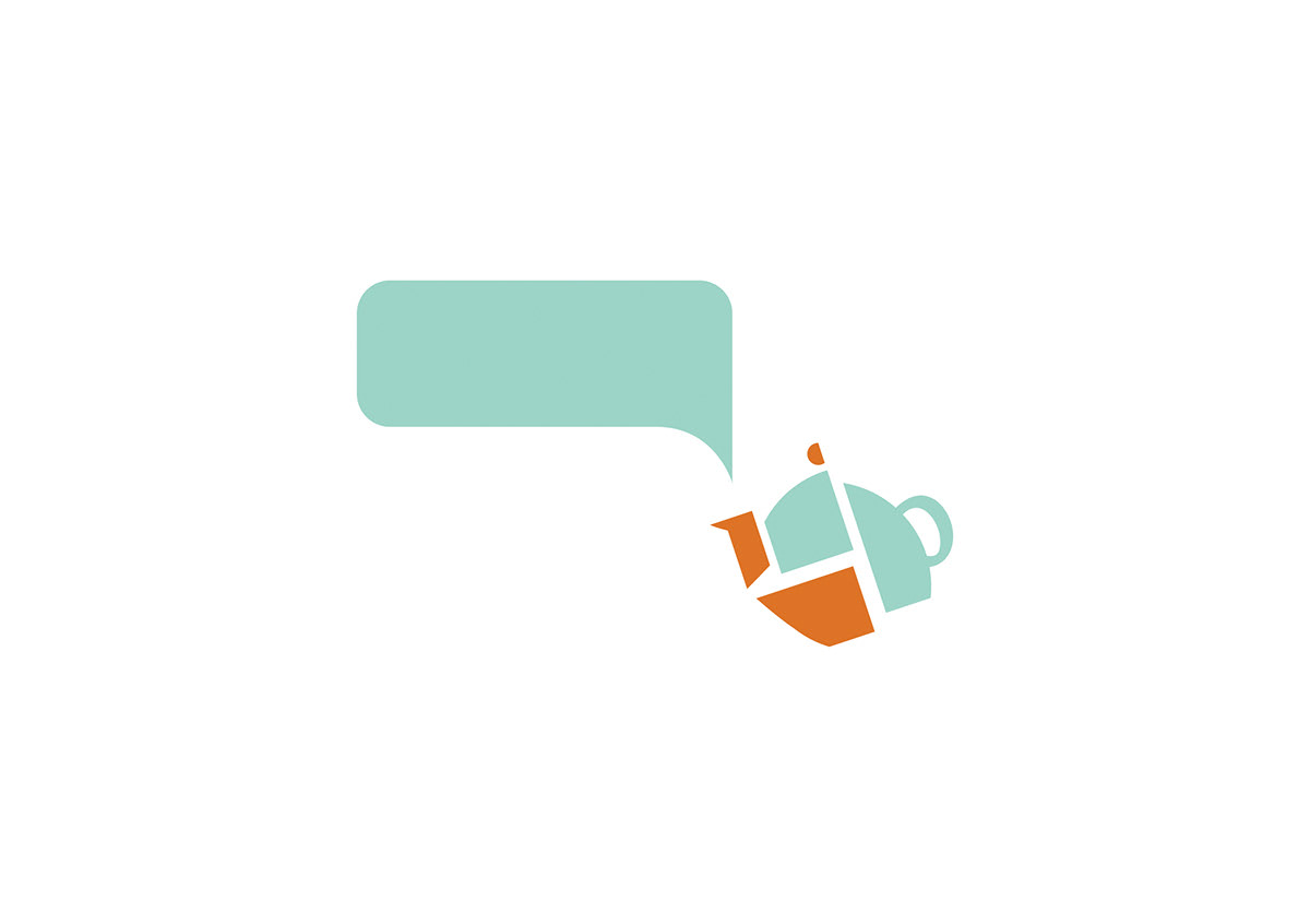 teapot logo vector design