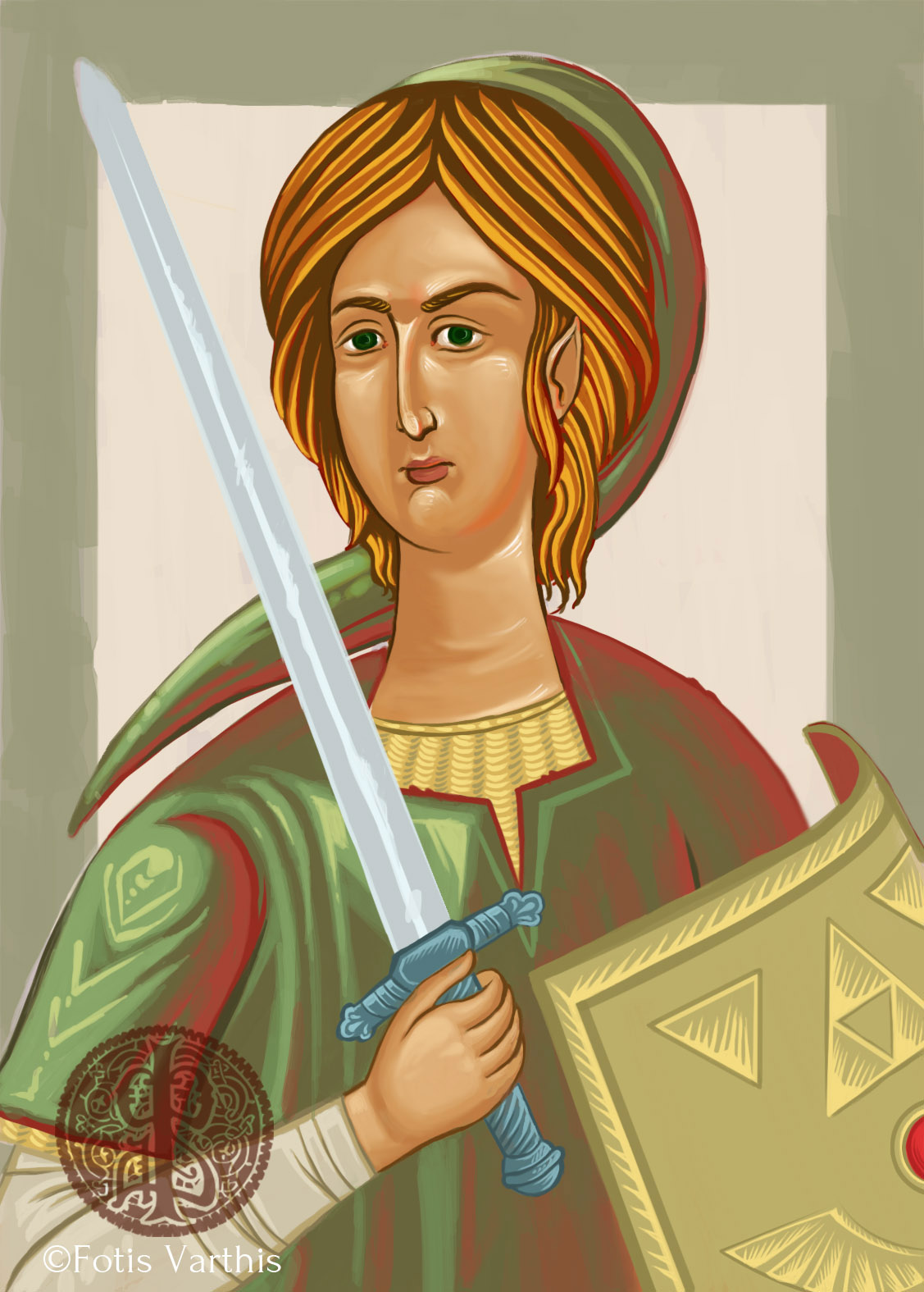 Byzantine Lord of the rings Game of Thrones star wars zelda breaking bad iconography