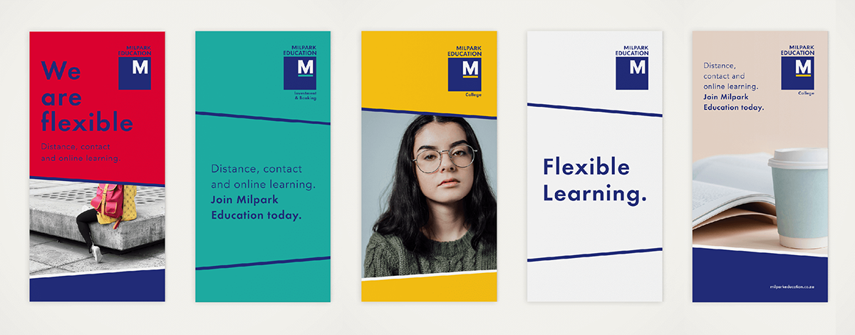 graphic design Identity Design branding Corporate Identity Colourful graphic simple Education bold