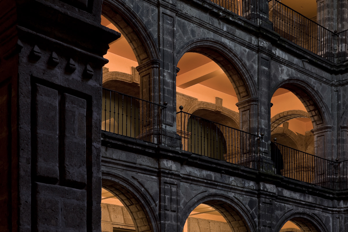 Colonial Architecture  architecture  Mexico  Mexico City San Ildefonso night photography