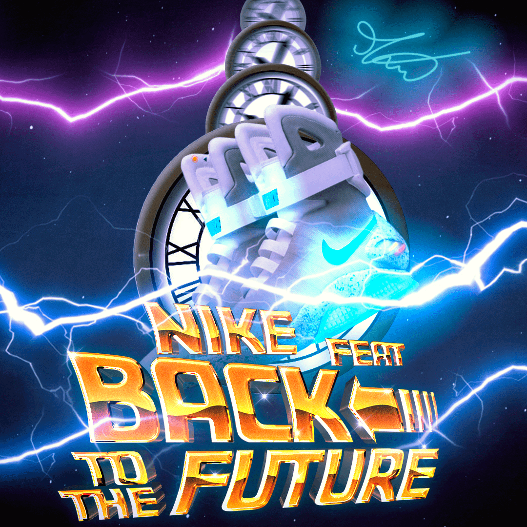 photoshop Nike Logo Design Graphic Designer backtothefuture